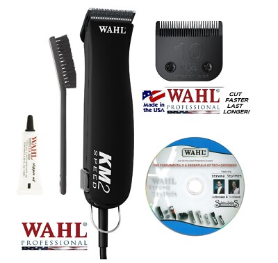 WAHL KM2+ Profi Tierhaarschermaschine – inkl. Prime Series #10 Klinge (1,5 mm) | Leise & Leistungsstark – Bild 3
